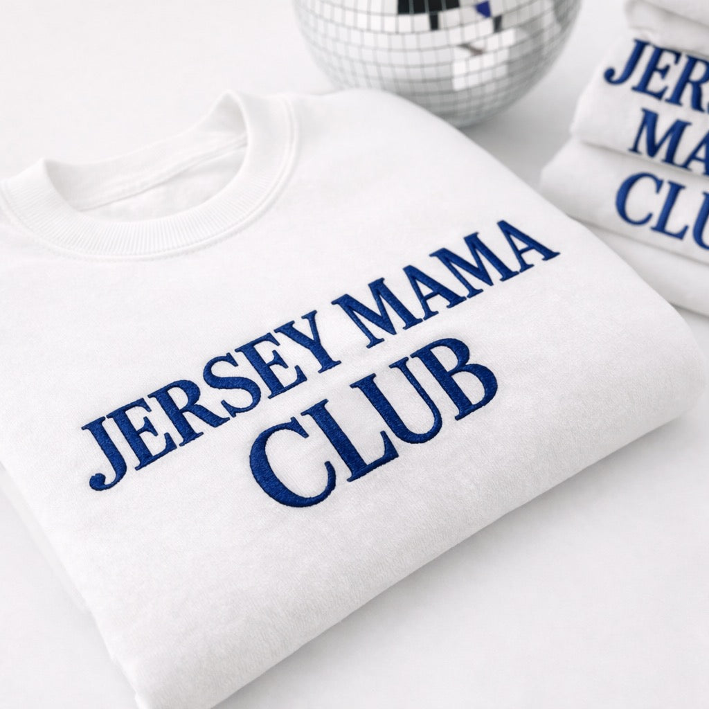 Jersey Mama Club — Signature Crewneck